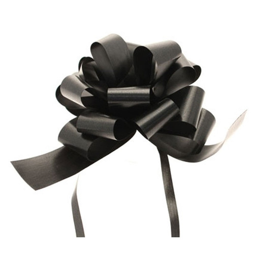 Black Single Pull Bow (31mm) Black Single Pull Bow (31mm)