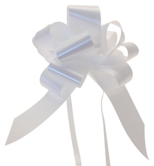 White Single Pull Bow (50mm)