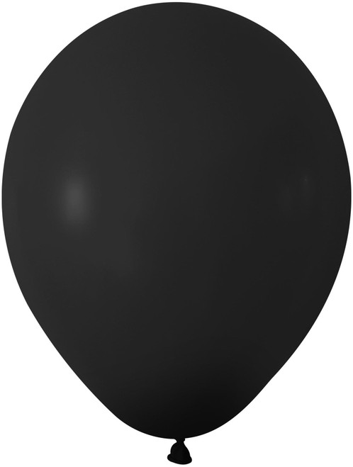 Black Latex Balloon - 12 inch (Pk 100) Black Latex Balloon - 12 inch (Pk 100)