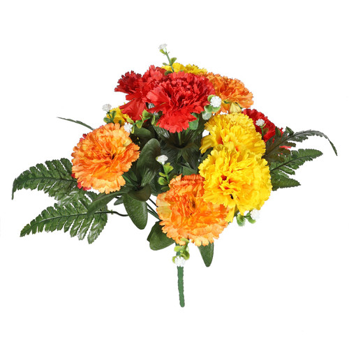 Orange Pembroke Carnation Bunch Orange Pembroke Carnation Bunch