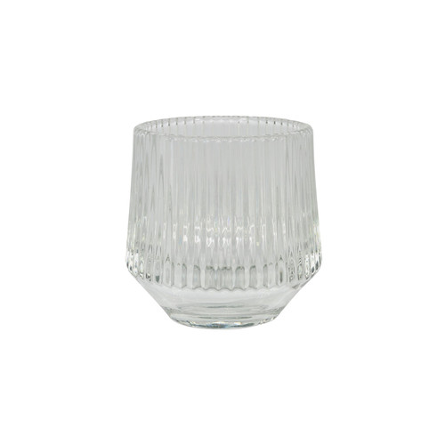 Rigel Ribbed Votive (8cm x 8cm) Rigel Ribbed Votive (8cm x 8cm)