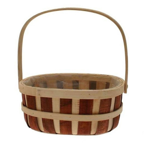 Oval Two Tone Basket Oval Two Tone Basket