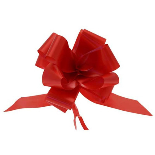 Super Red Pull Bow (50mm) Super Red Pull Bow (50mm)