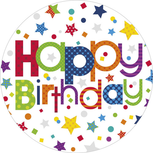 Jumbo Happy Birthday Party Badge Jumbo Happy Birthday Party Badge