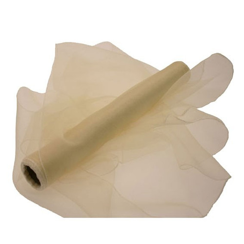 Cream Organza Roll Cream Organza Roll
