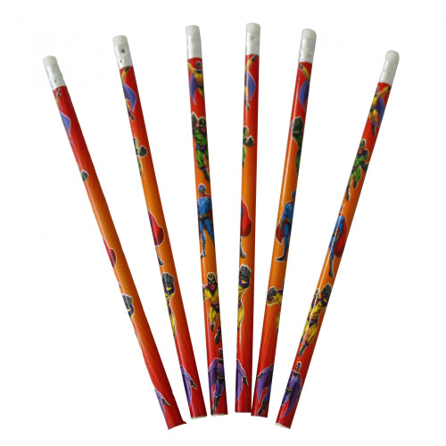 Super Hero Mini Pencils Super Hero Mini Pencils