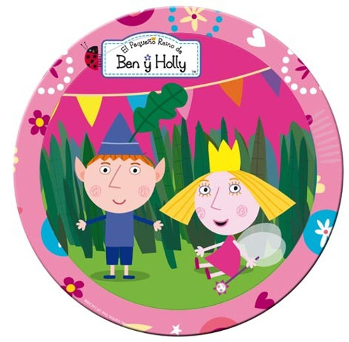 Ben and Holly Little Kingdom Party Plates (8pk)