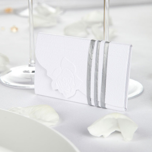 White Lottery Ticket Envelope White Lottery Ticket Envelope