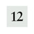 Square Table Numbers (1-12)
