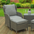 Rowena Rattan Chair and Table Set 