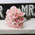 Cream Pink Blenheim Bridal Bouquet (16 heads)