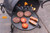 Gardeco Swivelling cast iron Hotplate & Frying Pan with edge