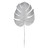 Silver Glitter Monstera Leaf (Large) Silver Glitter Monstera Leaf (Large)