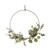 Hoop Wreath With Green Leaves