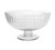Clear Rochelle Round Stemmed Glass Bowl (16cm)
