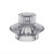 Clear Imogen Dual Glass Candle Holder (5cm)