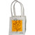 Colourful Flower Outline Jute Plant Bags (12 Bags)
