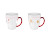 Festive Glass Quote Mug (Assorted Designs)