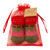 Baby Christmas Socks in Organza Bag (0-12 Months) (Assorted Designs)