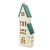 LED Tall Stoneware House Ornament (H29cm)