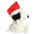 Santa Snoopy Palm Pal (5 Inches)