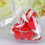 8cm Plastic Heart Favour Boxes