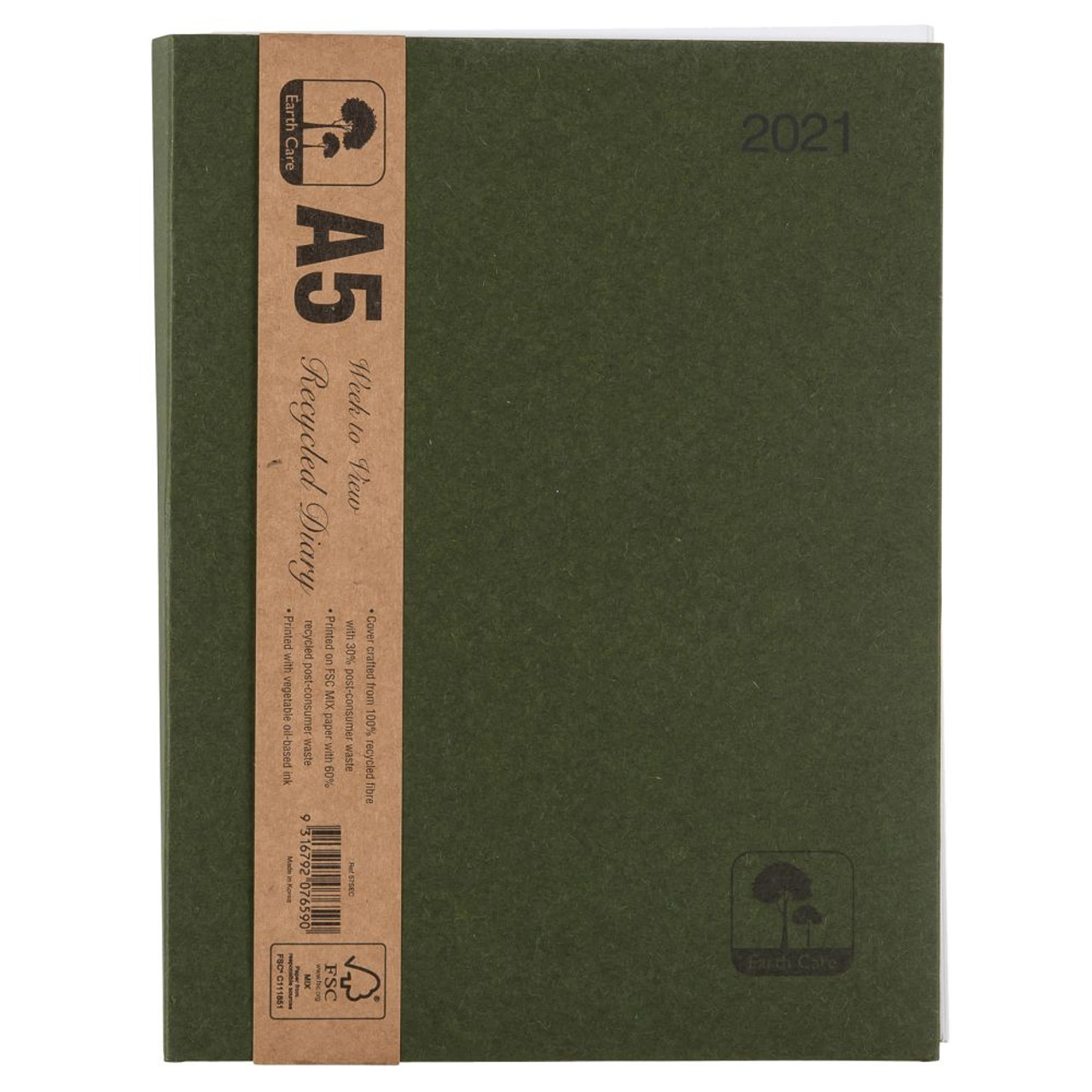CUMBERLAND EARTHCARE DIARY A5 Week to an Opening (2025) Melbourne