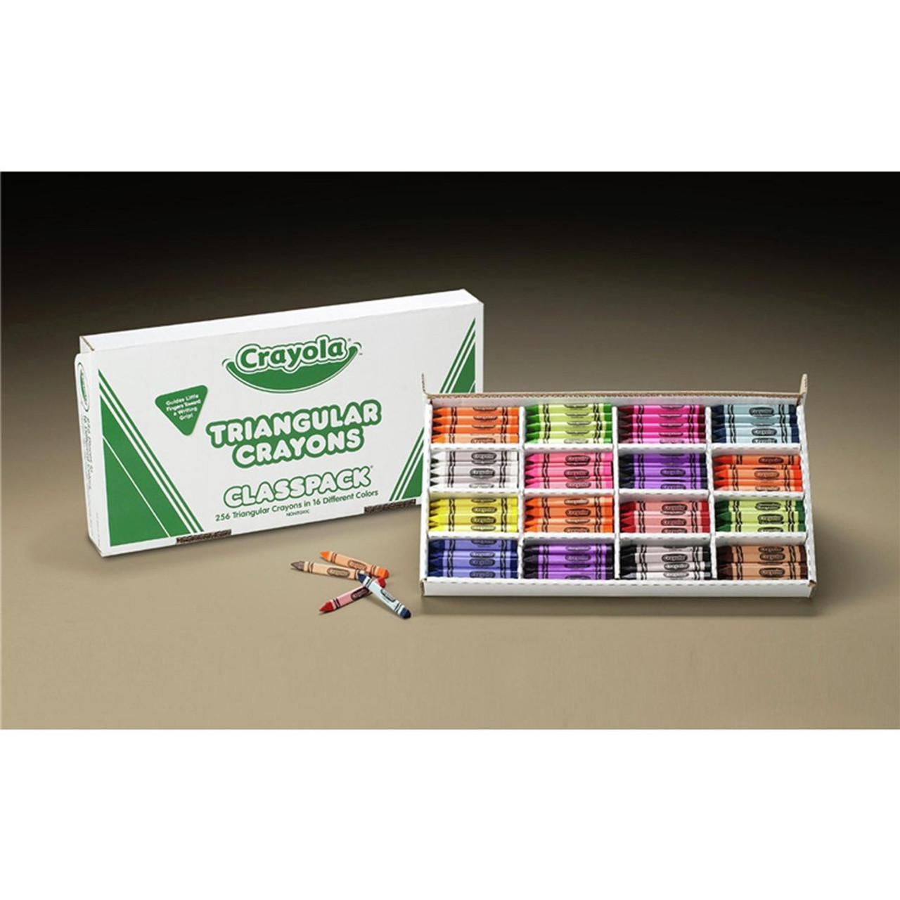 Crayola Triangular Crayons - Classpack of 256