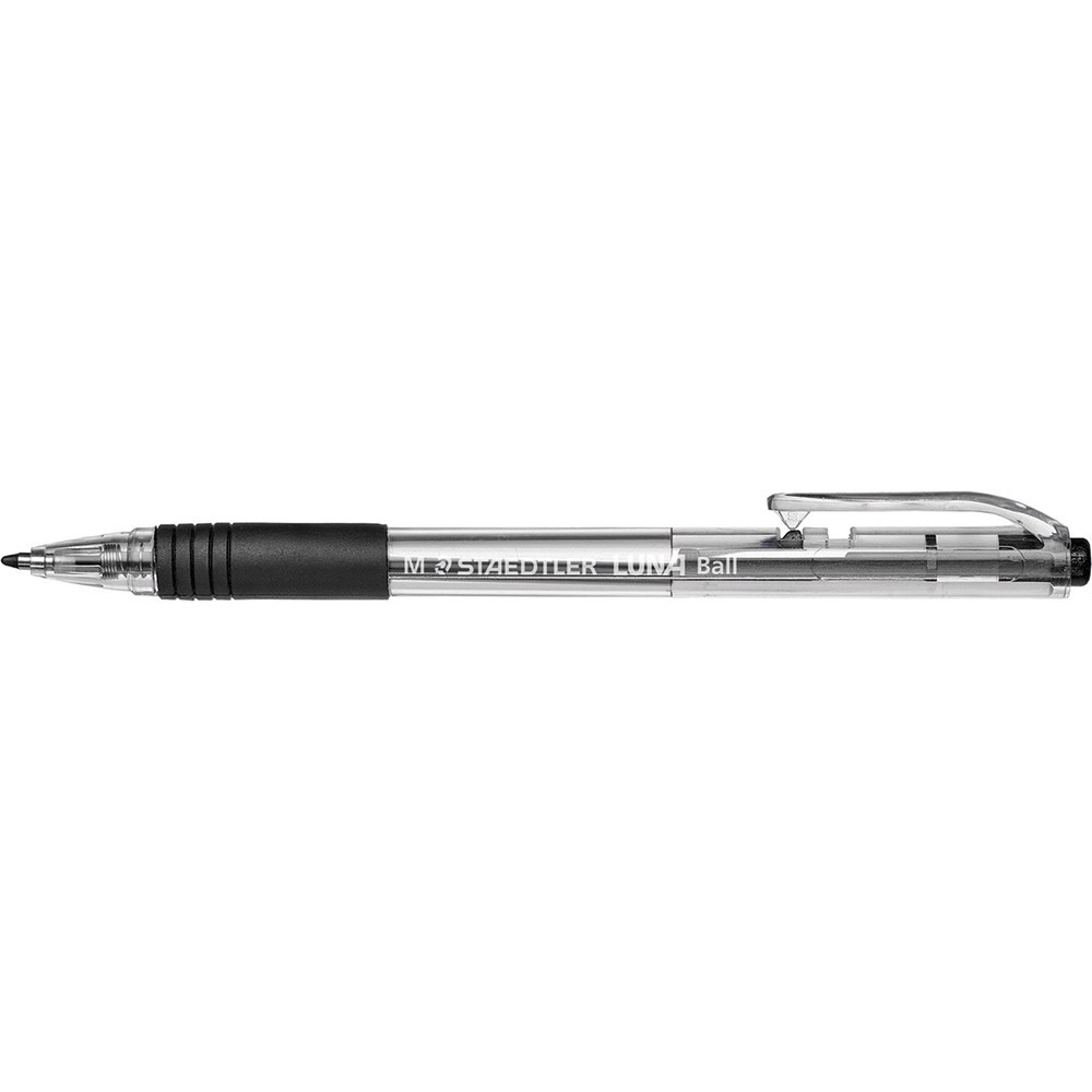 PEN STAEDTLER BP CLIPCLIC RT BALLPOINT MEDIUM BLACK Melbourne