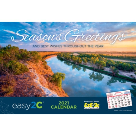 Ese-2C Wall Calendar Month To View 324X220Mm (2022) - Melbourne Office Supplies
