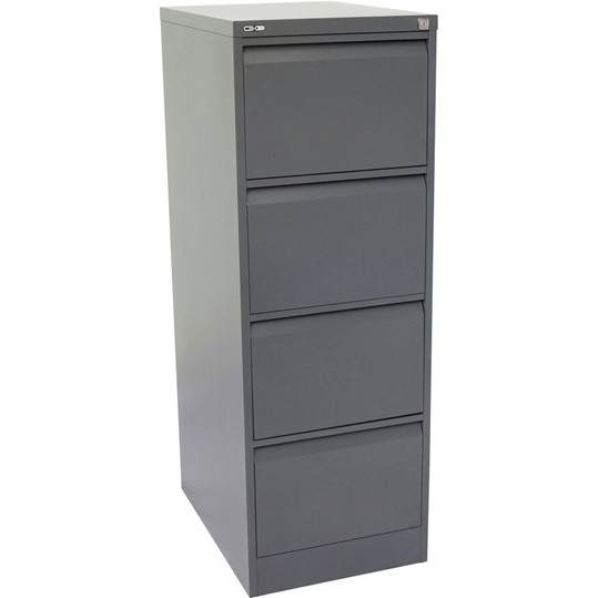 4 DRAWER FILING GRAPHITE RIPPLE Melbourne Office Supplies