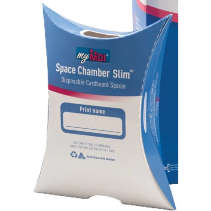 VENTOLIN SLIM SPACER CARDBOARD 110mm DISPOSABLE (EACH) Melbourne