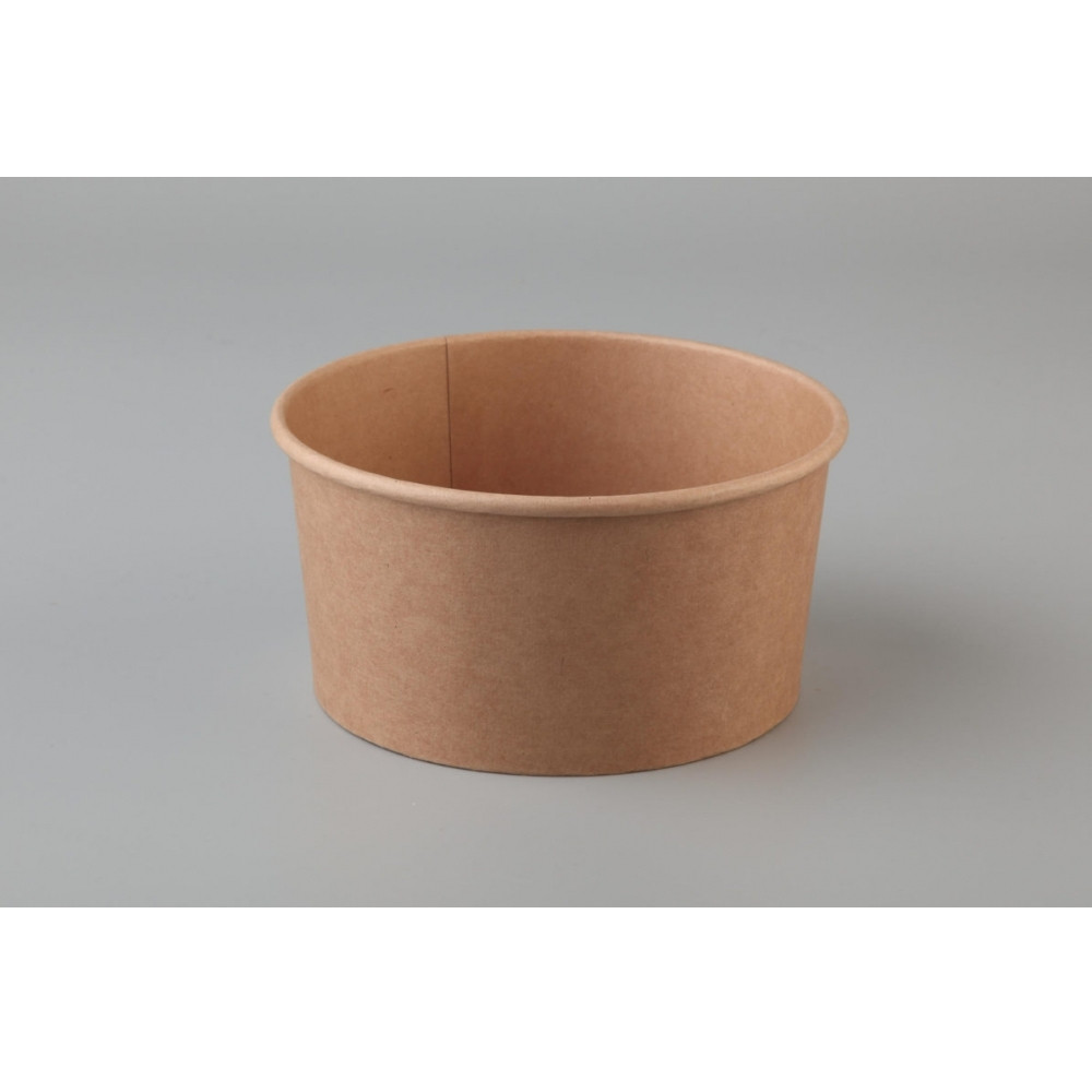 Capri Salad Bowl PE Lined Kraft 32 oz Carton of 300 - Melbourne Office ...