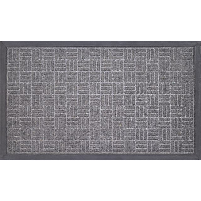 DOORMAT CHARCOAL 45cm x 75cm Melbourne Office Supplies