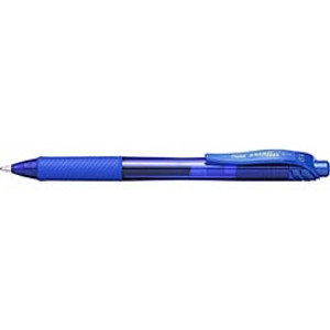 PENTEL ENERGEL X GEL PEN BL110 Retractable 1.0mm Blue, Bx12 BL110-C