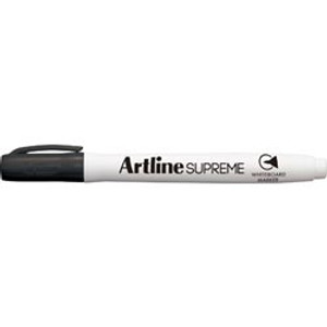 ARTLINE SUPREME WHITEBOARD MARKER Marker Black EPF-507/K 1.5mm Nib, Pk12