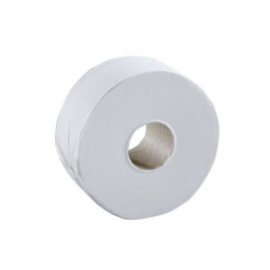 CAPRICE JUMBO TOILET ROLL 1 Ply, 500m Suits DPJ, DTJM, DTJSS Dispensers (Pack of 8) *** See also LIV-7005 ***