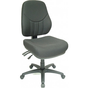 OXFORD OFFICE CHAIR Medium Back 510 x 650 X 900 - 1050 Black *** CURRENT AVAILABILITY AND PRICING NEEDS TO BE RECONFIRMED ***