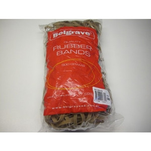 BELGRAVE RUBBER BANDS 500gm No.68 - 6.0x120mm