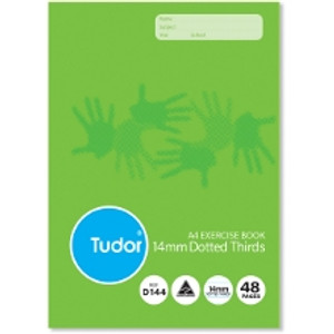 Olympic Exercise Book D144i A4 48 Page 14mm Dotted Thirds (197717/ 140918)