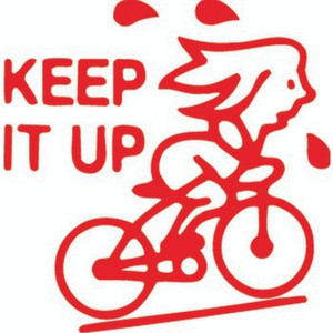 XSTAMPER CE-16 11423 BIKE KEEP IT UP RED *** While Stocks Last ***