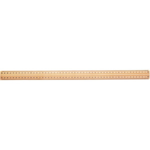 POLISHED METAL EDGE RULER 50cm Ruler
