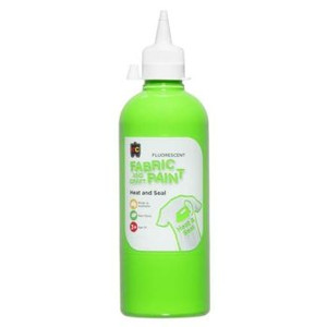 FLUORESCENT CRAFT PAINT 500ML GREEN