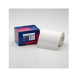 AVERY ADDRESS LABELS 125 x 36mm Roll White Bx500