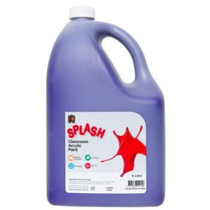 SPLASH CLASSROOM ACRYLIC 5L PURPLE BLAST (PURPLE)