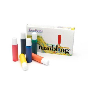 MARBLING INK SET BOKUNDO (Pack of 6)