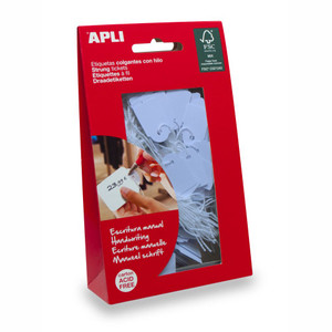 APLI STRUNG TICKETS 22x35mm Blue Bag 100 *** While Stocks Last ***