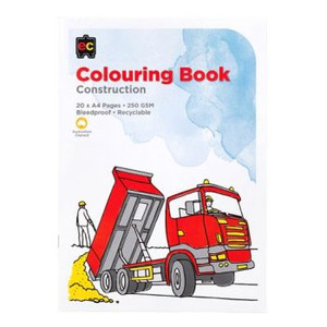 CONSTRUCTION COLOURING BOOK