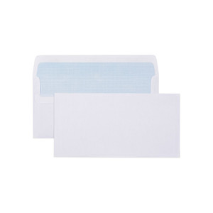 ENVELOPE SELF SEAL PLAIN FACE SECRETIVE DLX 120X235MM BOX 500 ** ETA 17/5/2024 **