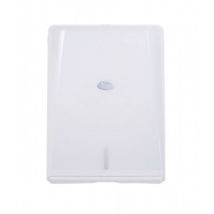 LIVI INTERLEAVED HAND WHITE TOWEL DISPENSER Universal Size for XL, Slimline and Ultraslim Towels